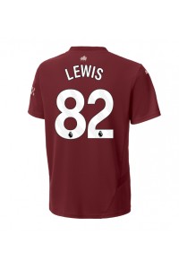 Fotbalové Dres Manchester City Rico Lewis #82 Třetí Oblečení 2024-25 Krátký Rukáv